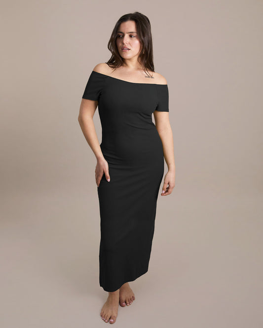 Plumping Bardot Dress