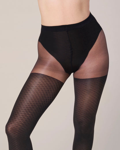The Perfect Tights - Sculpting Bikini | Chevron