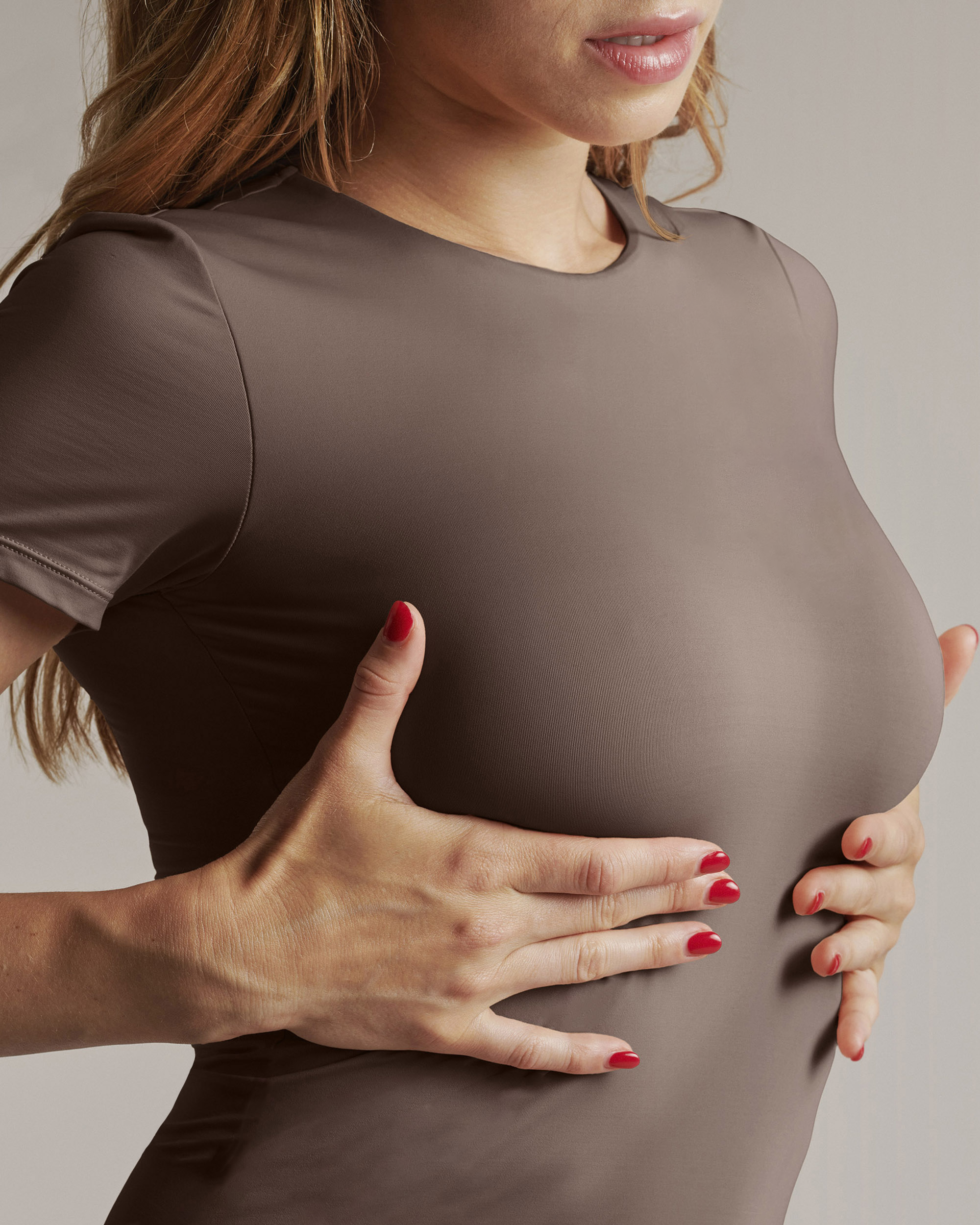 Tee-shirt Repulpant - Taupe
