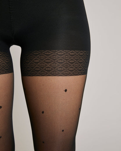 Le Collant Parfait - Shorty Sculptant - Plumetis - 2023