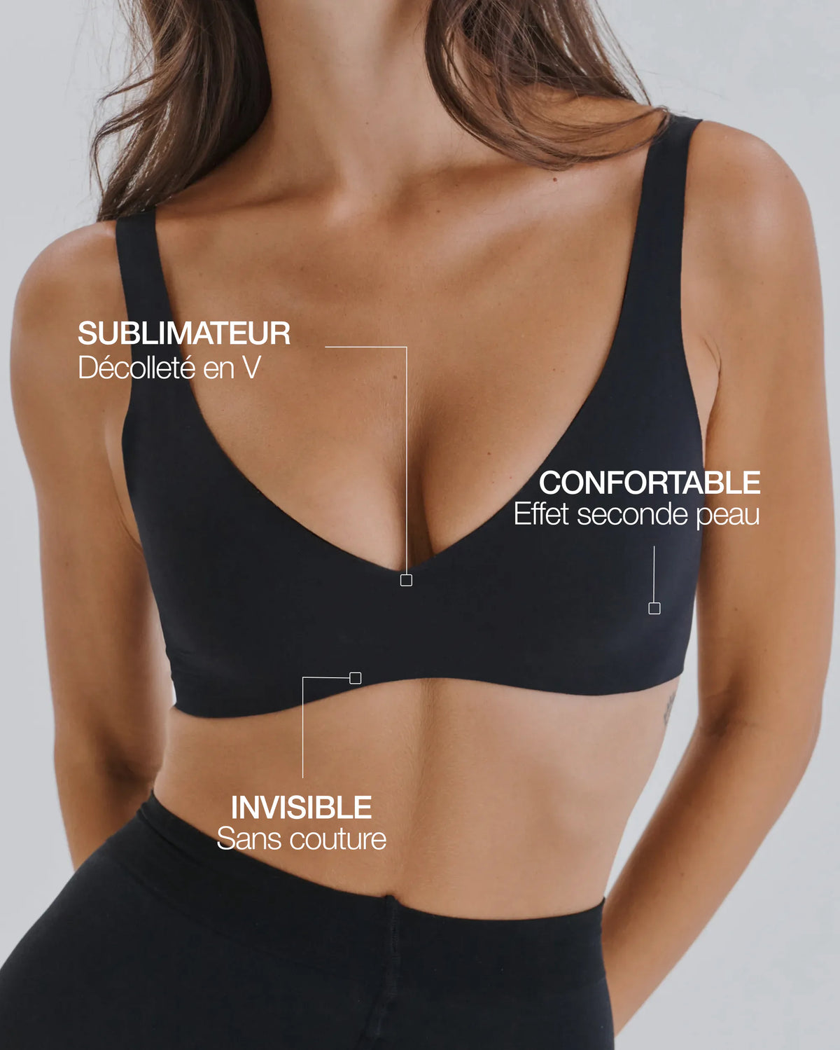 Brassière Hot Décolleté - Dark