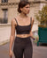 Sublimating Sport Bra - Dark Brown