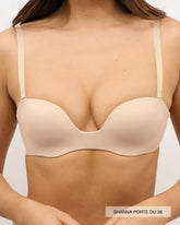 Brassière Décolleté Plongeant - Light Beige