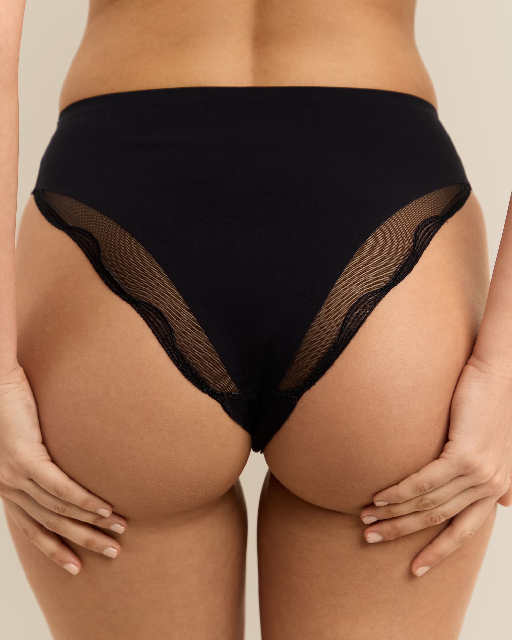 Culotte Taille Haute Wave Line