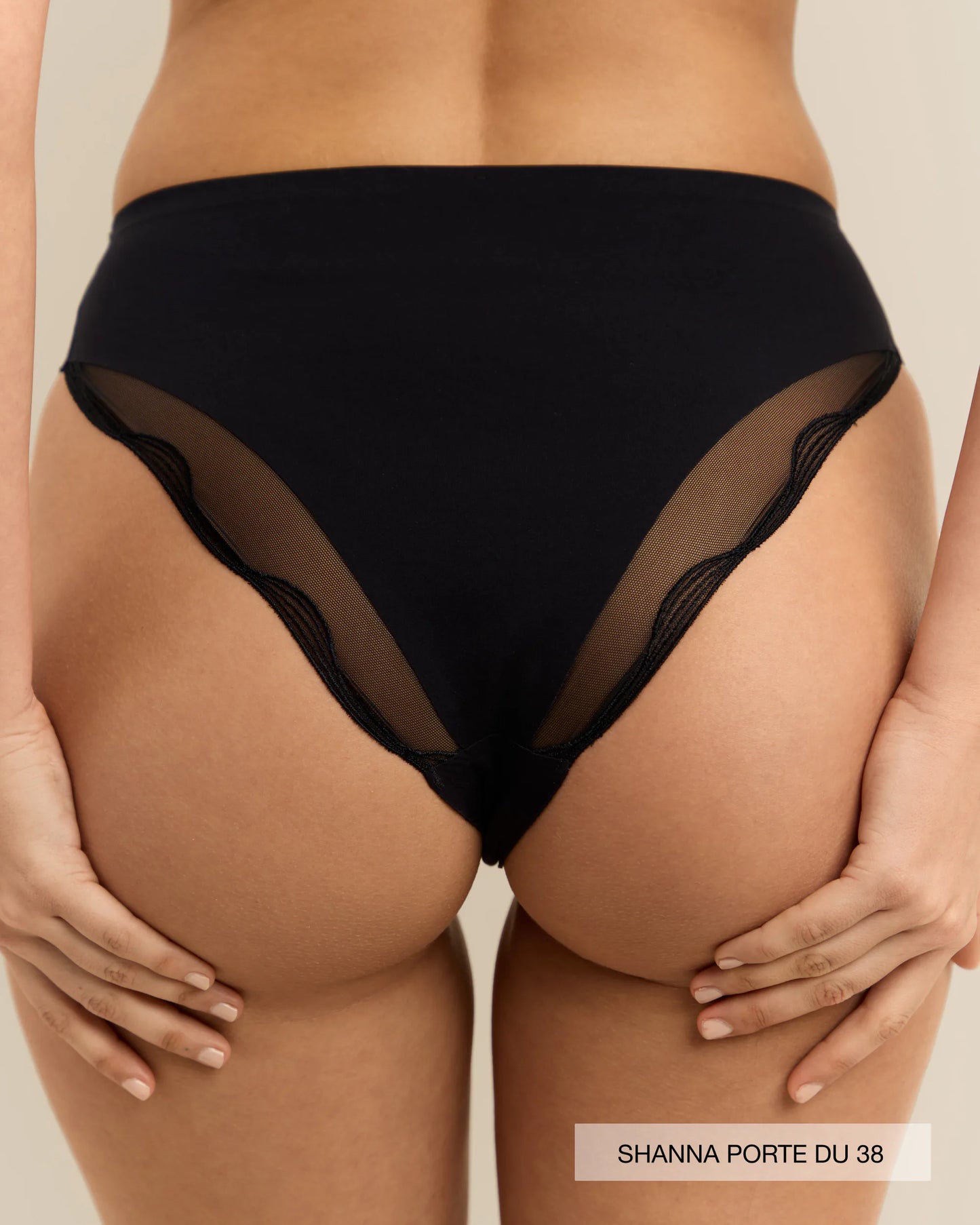 Culotte Taille Haute Wave Line