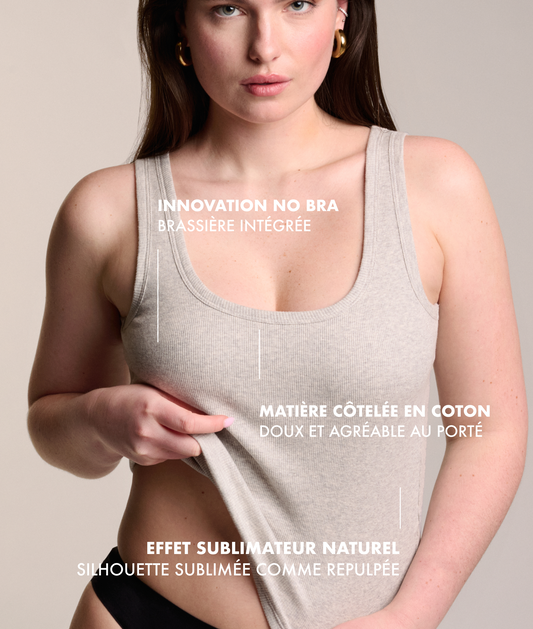Ribbed Cotton Top