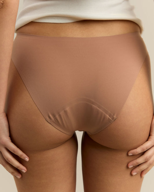 Culotte Menstruelle Parfaite - Flux Moyen - Nude