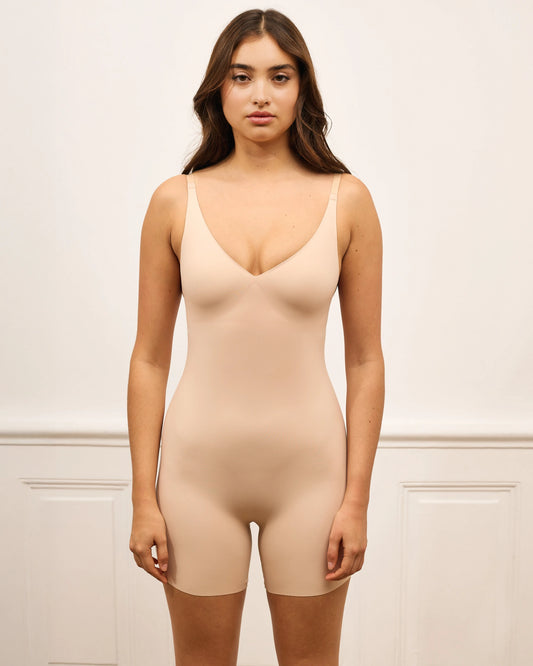 Combinaison Hot Décolleté - Light Beige