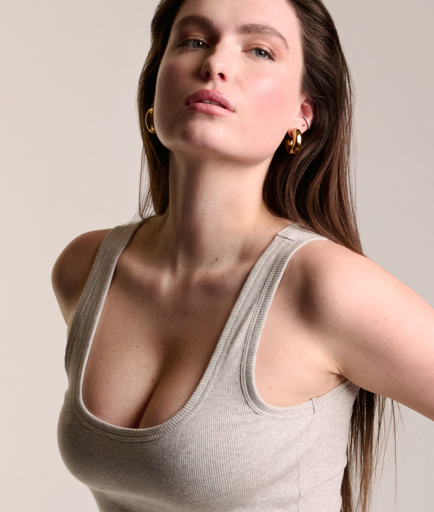 Ribbed Cotton Top