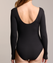 Body Décolleté Plongeant Coton Côtelé