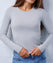Top Manches Longues Coton - Light Grey