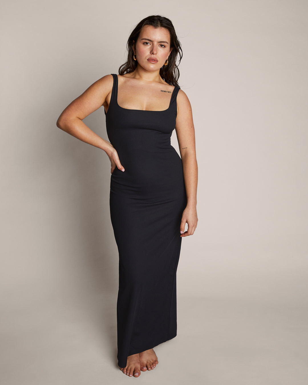 Square Neck Sculpting Dress