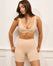 Sculpting Shorty Backless - Light Beige