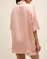 Oversized Satin Pajama Shirt - Blush