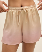 Short de Pyjama Satin - Sunset