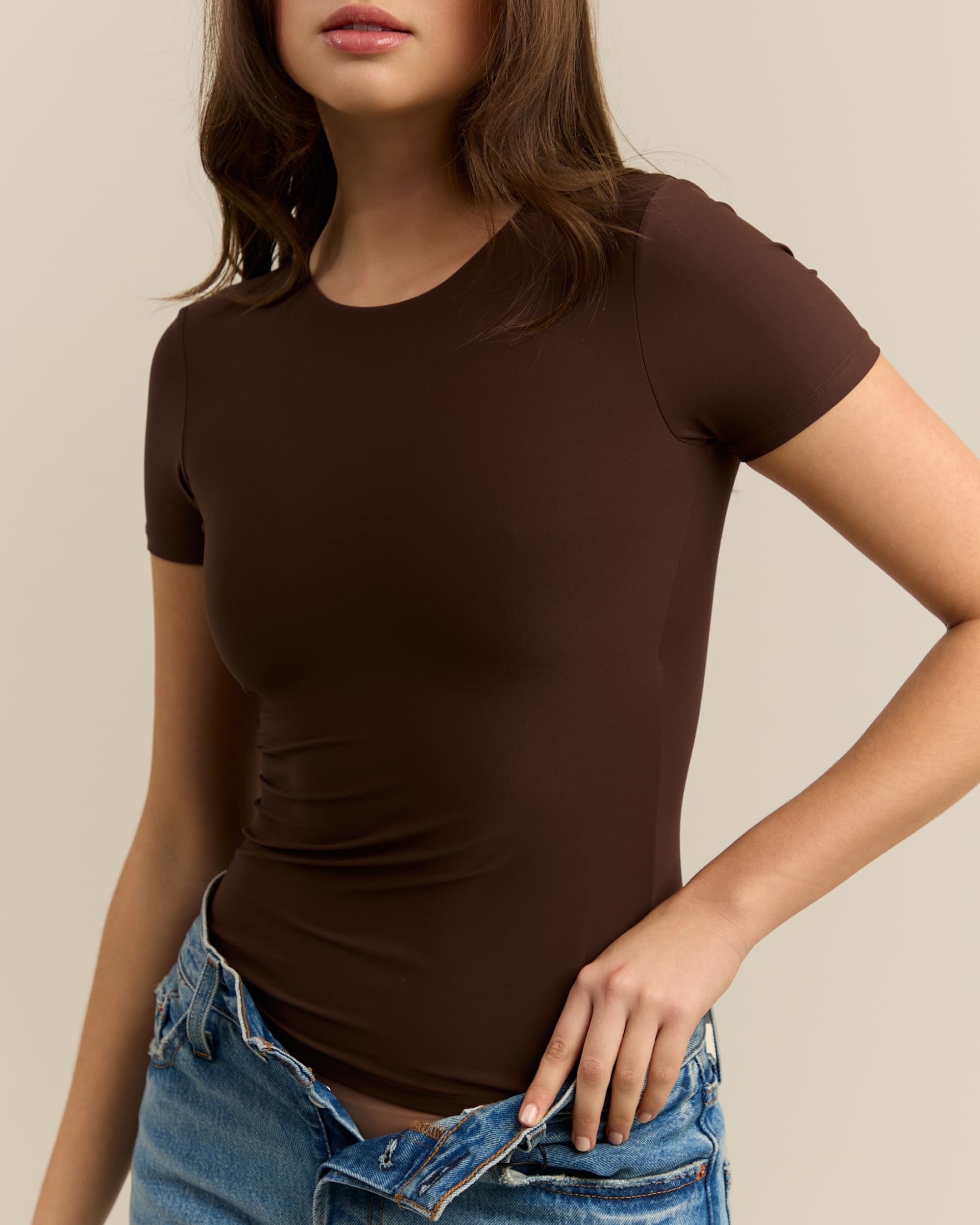 Plumping T-Shirt - Hot Cocoa