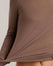 Silk-touch high-neck top