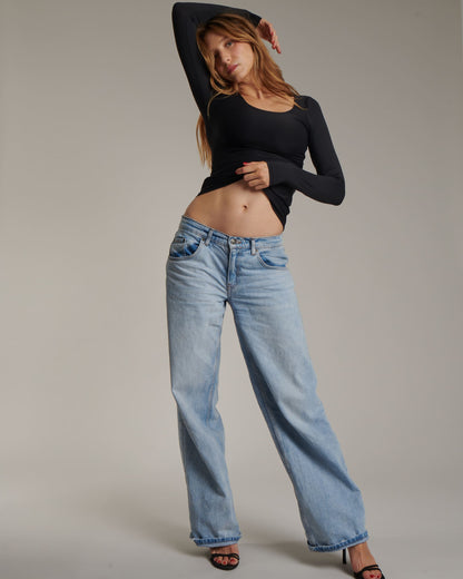 Top Manches Longues Repulpant - Dark