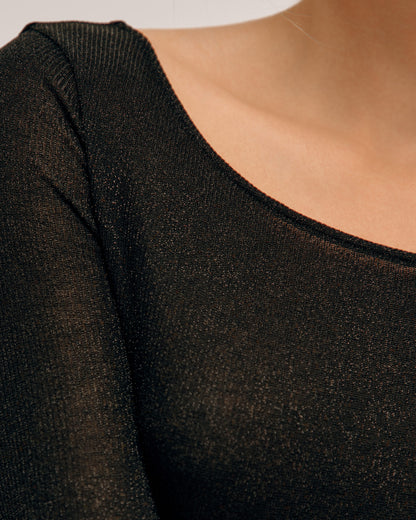 Body Dos Nu Black Glitter