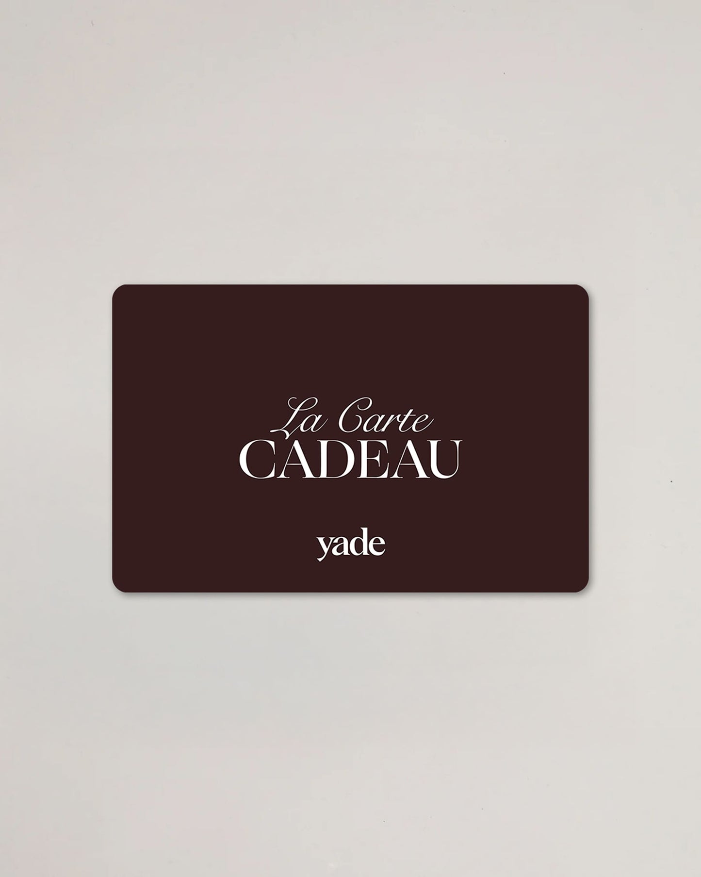Carte cadeau