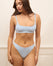 Brassière Repulpante Cotton Lace - Baby Blue
