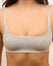 Plumping Bra Cotton Lace - Light Grey