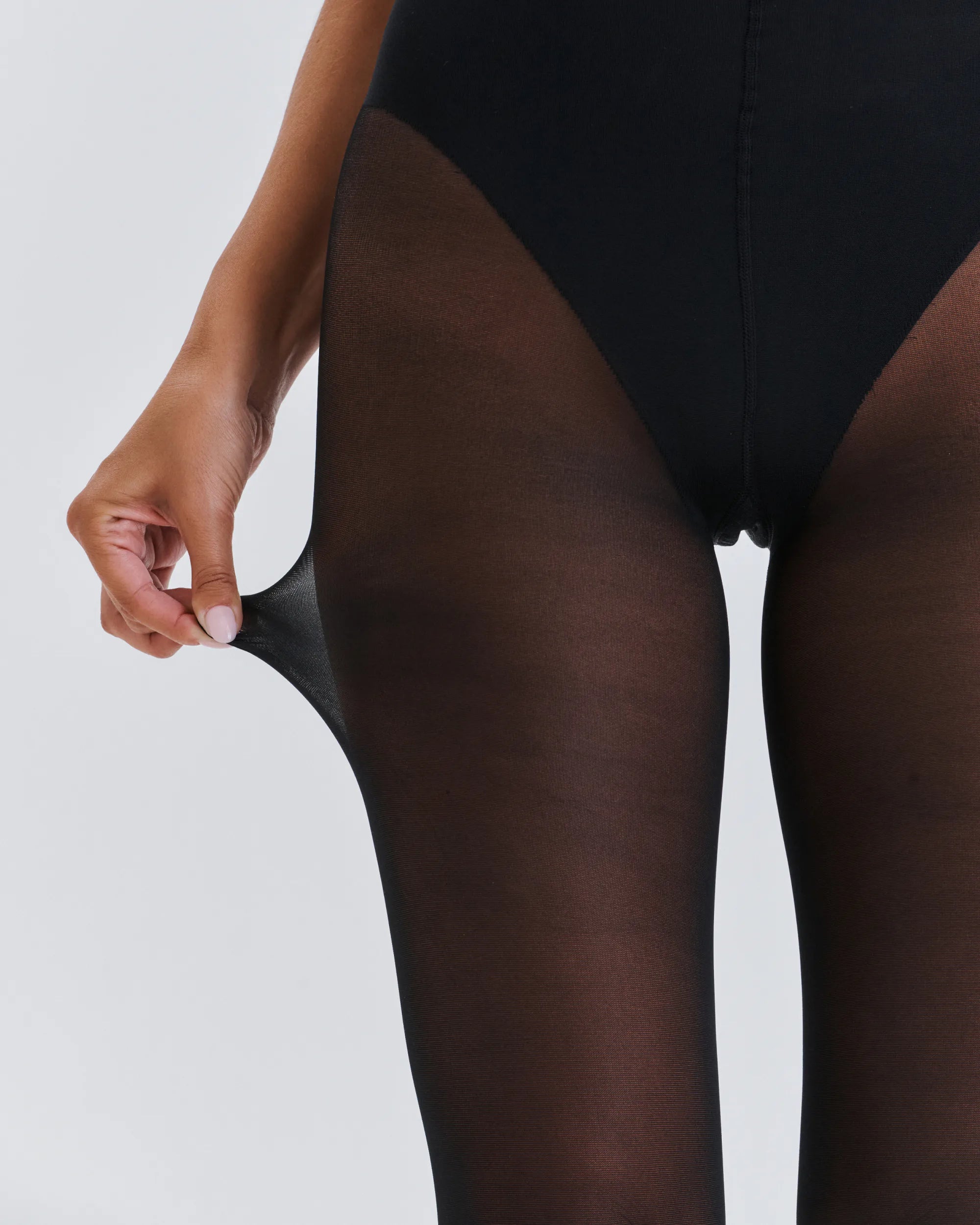 Sculpting Bikini Tights - Dark 40D