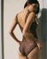 Body Débardeur Décolleté  - Mesh Affair  Leopard
