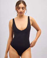 Body Décolleté Coton - Dark