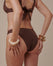 Culotte Bain Hot Shape - Hot Brown