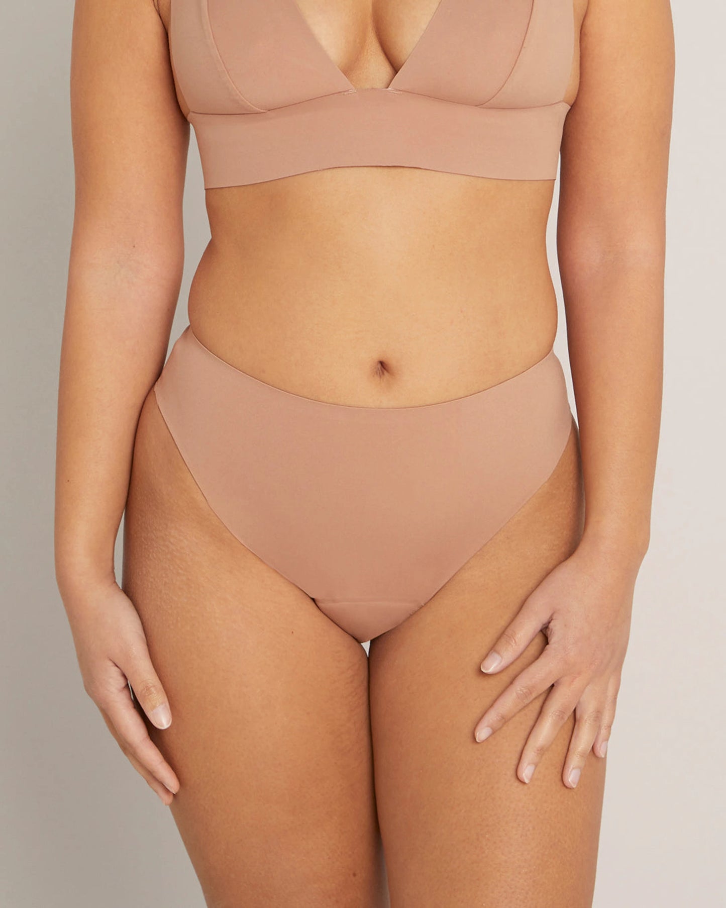 Culotte Menstruelle Parfaite - Mi-haute - Nude