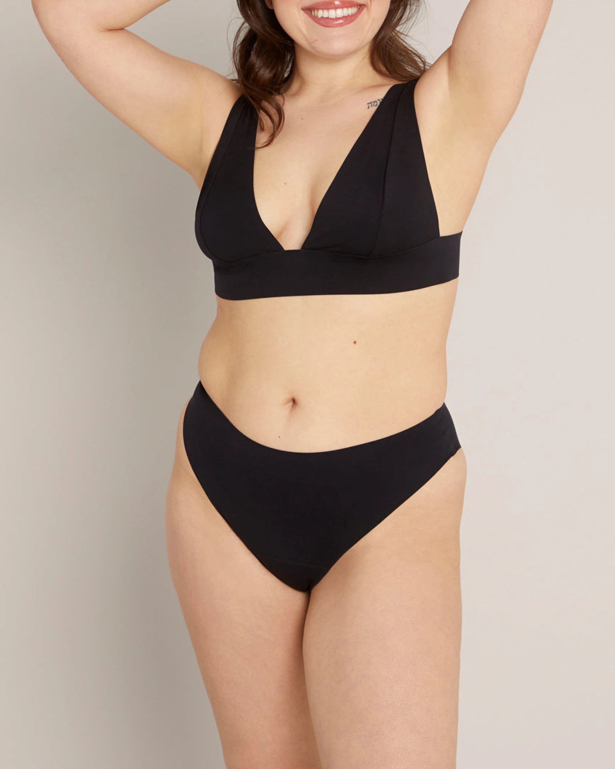 Culotte Menstruelle Parfaite - Mi-haute - Dark