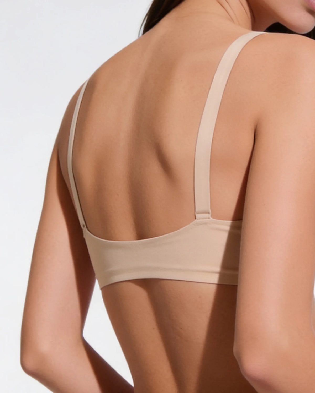 Brassière Décolleté Plongeant - Light Beige