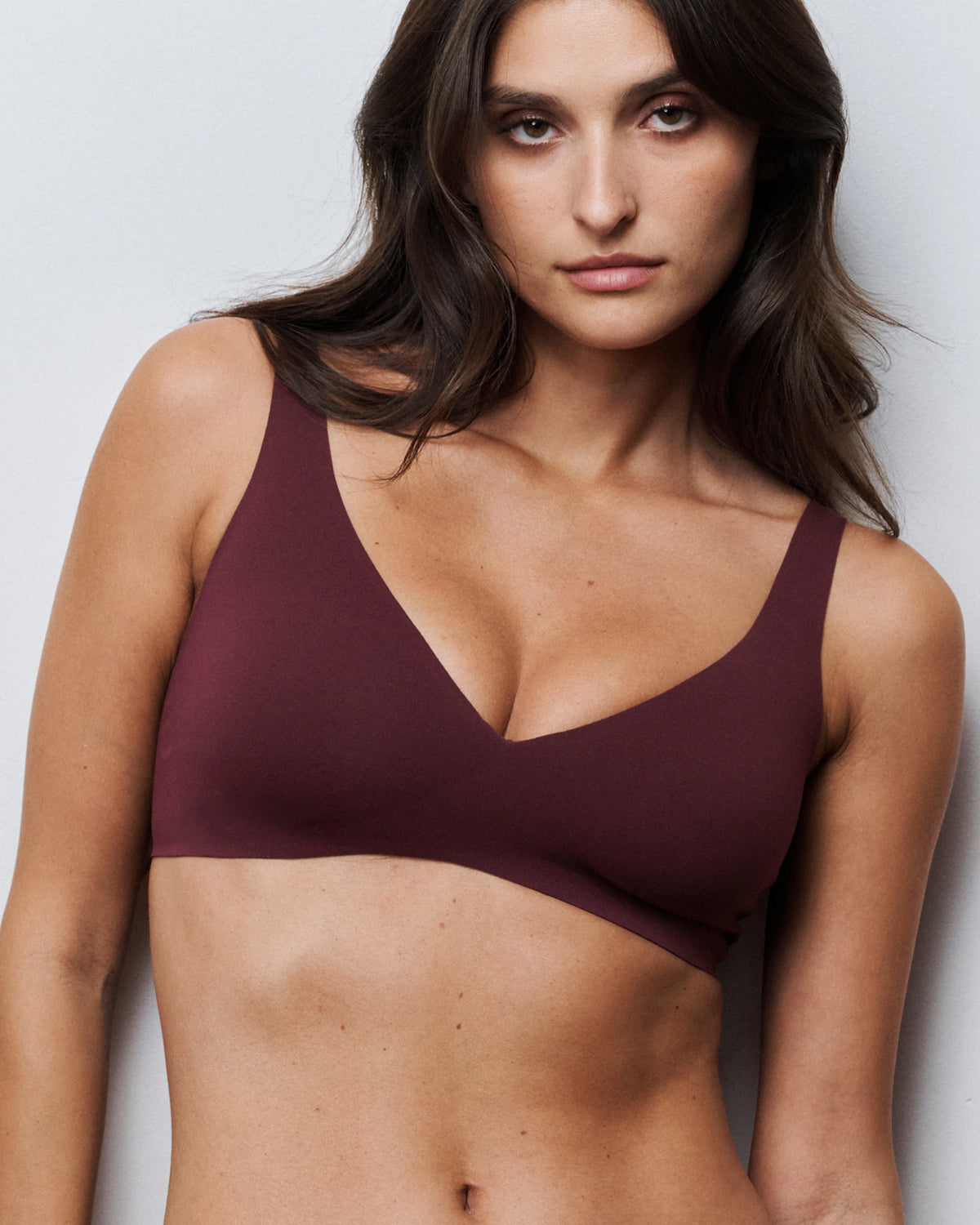 Brassière Hot Décolleté - Burgundy
