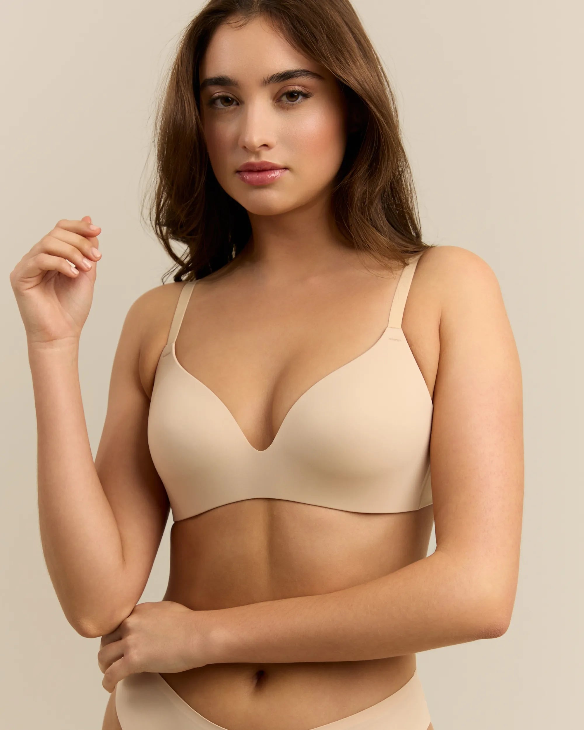 Brassière Hot Décolleté Push-up - Light Beige
