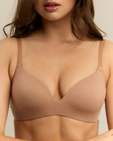 Brassière Hot Décolleté Push-up - Nude