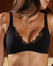 Dark Garden Deep-Plunge Bra - Dark
