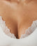Dark Garden Low-Cut Bralette - Off-white