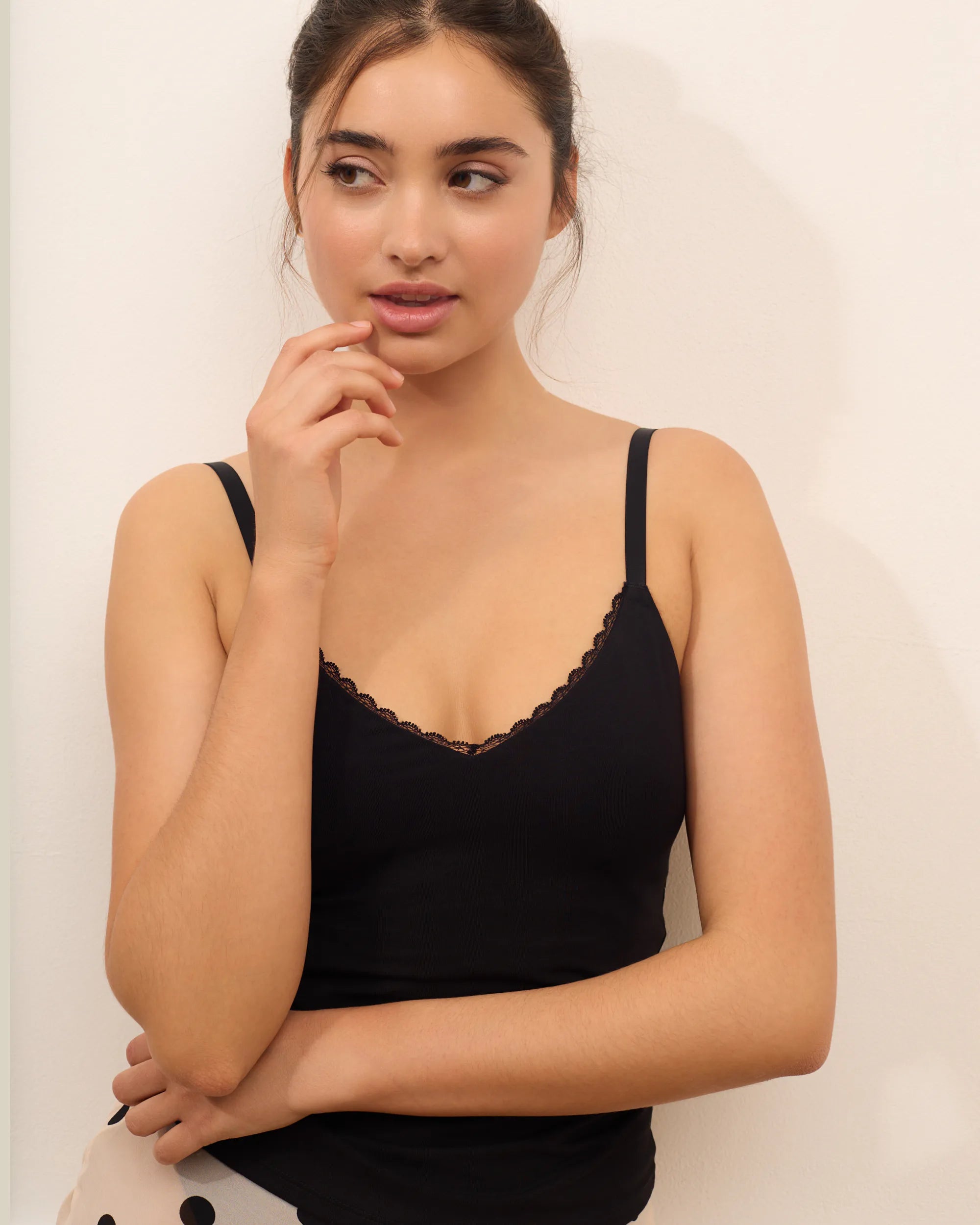 Caraco Coton Dentelle - Dark