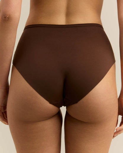 Culotte Taille Haute Invisible - Espresso