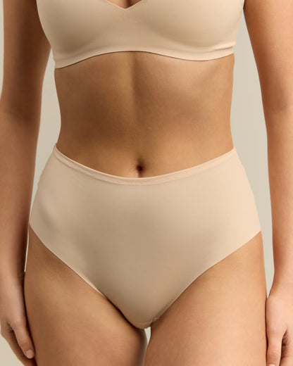 Culotte Taille Haute Invisible - Light Beige