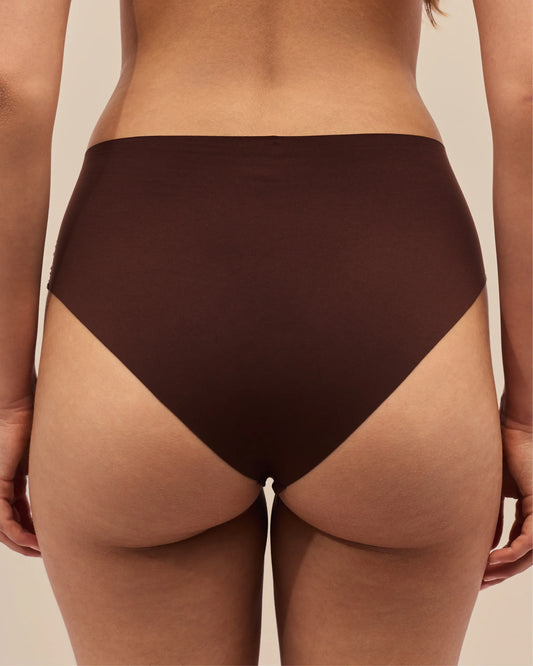 Culotte Taille Haute Sans Couture The Lift - Espresso