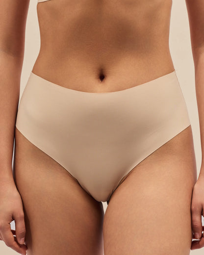 Culotte Taille Haute Sans Couture The Lift - Light Beige