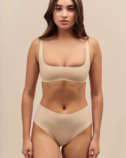 Culotte Taille Haute Sans Couture The Lift - Light Beige