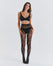 Collant Dentelle Florale - Dark