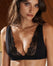 Dark Garden Scarf Bra - Dark