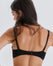Hot Floral Lace Bralette - Dark