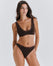 Hot Floral Lace Bralette - Mocha
