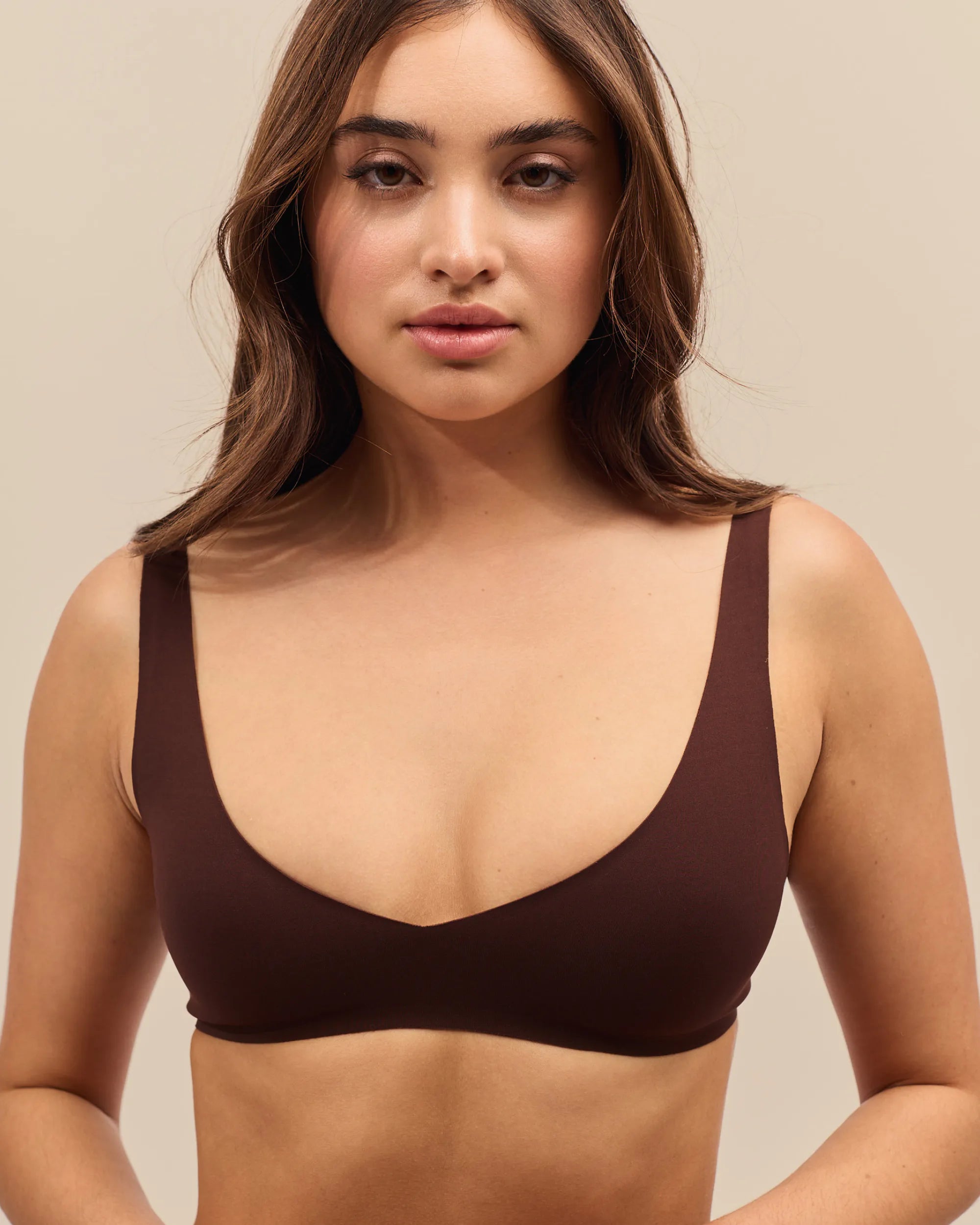 Brassière Hot Décolleté Mini - Espresso