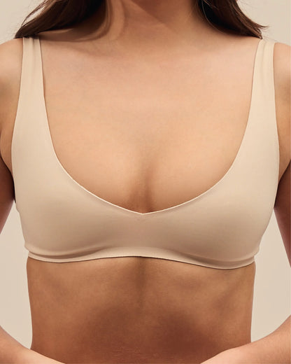 Brassière Hot Décolleté Mini - Light Beige